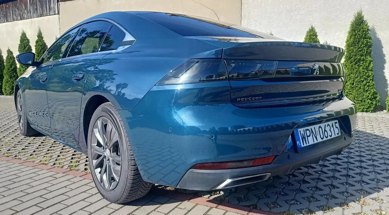 Peugeot 508 cena 79089 przebieg: 172499, rok produkcji 2019 z Dobra małe 92